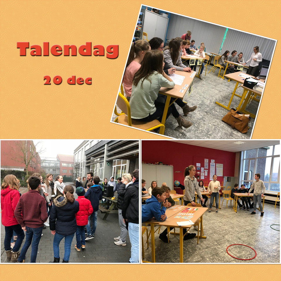 Workshops Talen in middenschool Sint-Lutgart