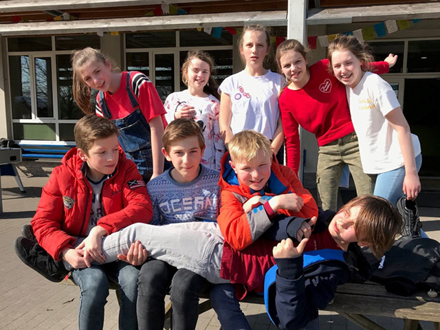 Ontspanning na het studeren van de laatste examens voor Pasen